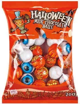 Хелоуин шоколадови бонбони