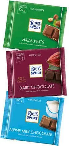 Ritter sport Шоколад