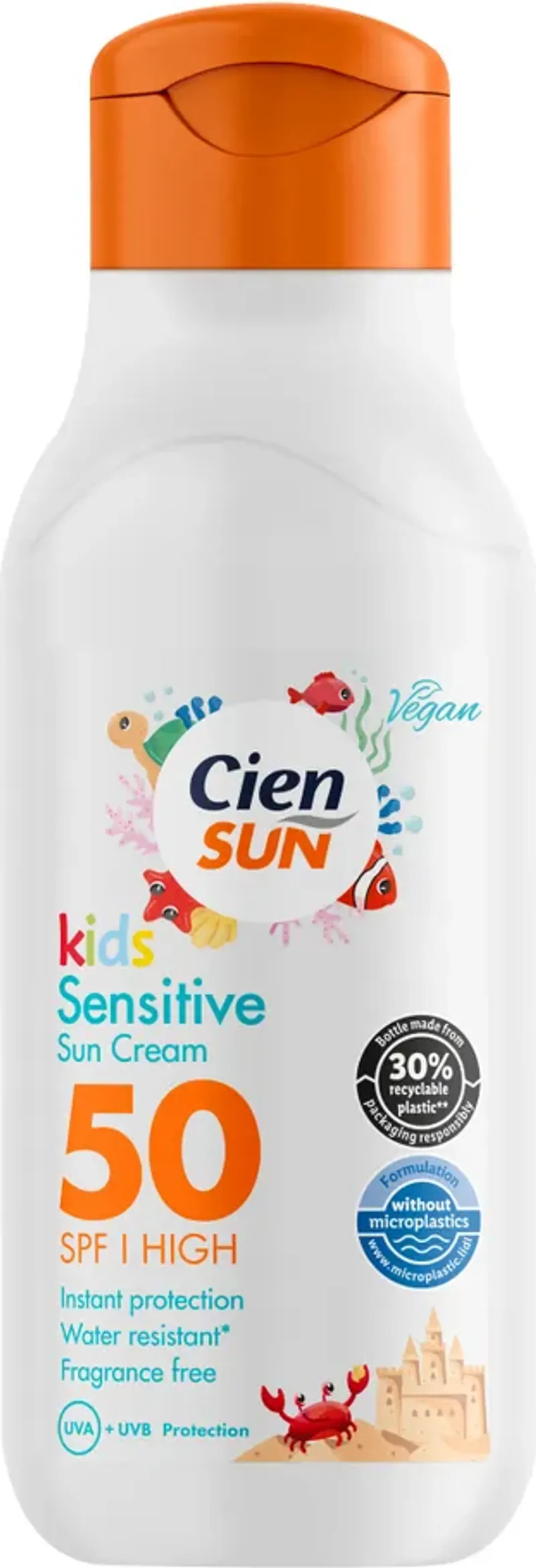 Cien Sun Слънцезащитно мляко за деца Sensitive