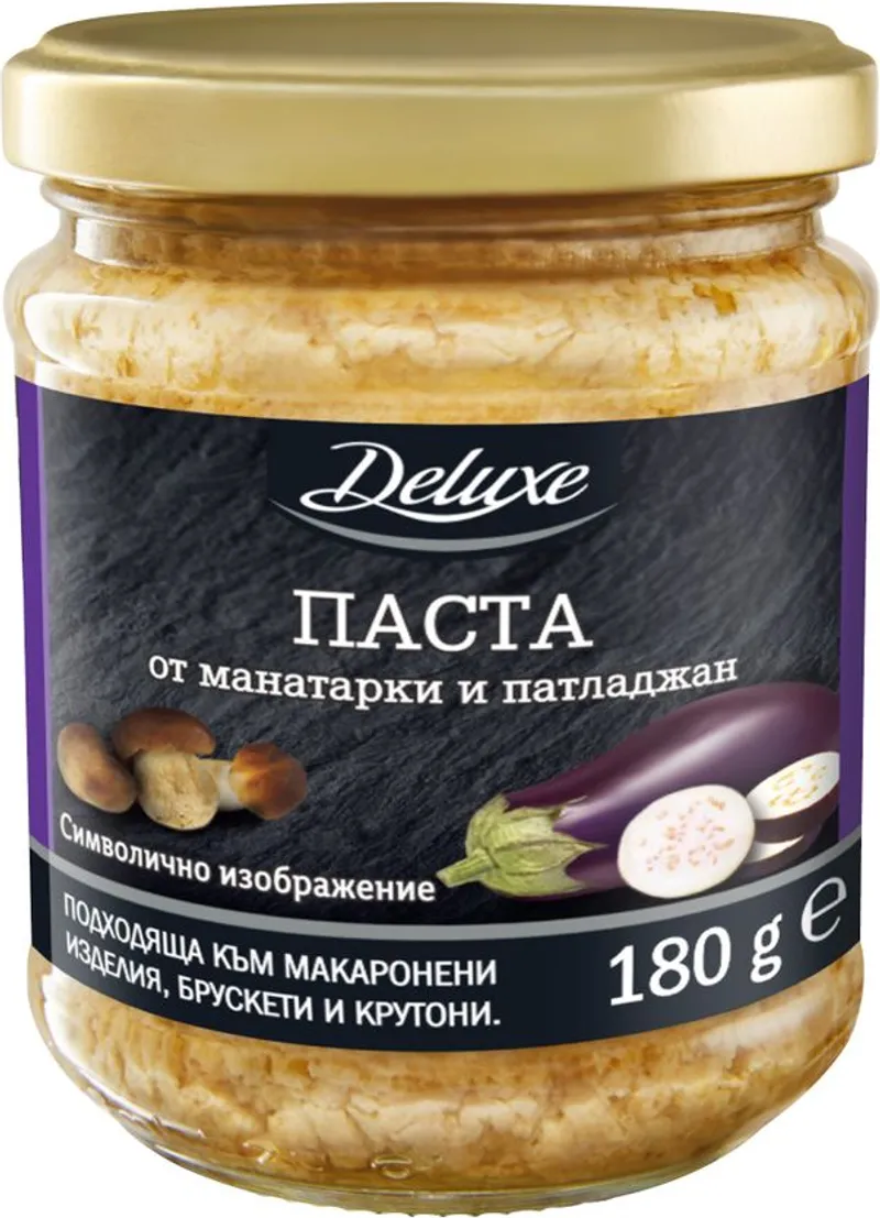 Deluxe Паста с манатарки и патладжан