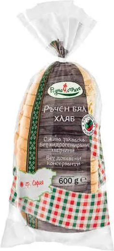 Ръчен бял хляб