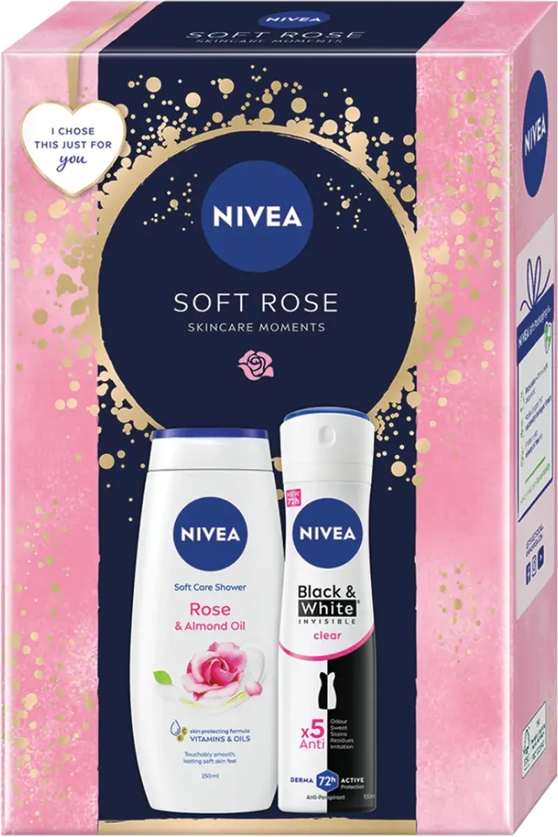 Nivea Soft Rose Козметичен комплект