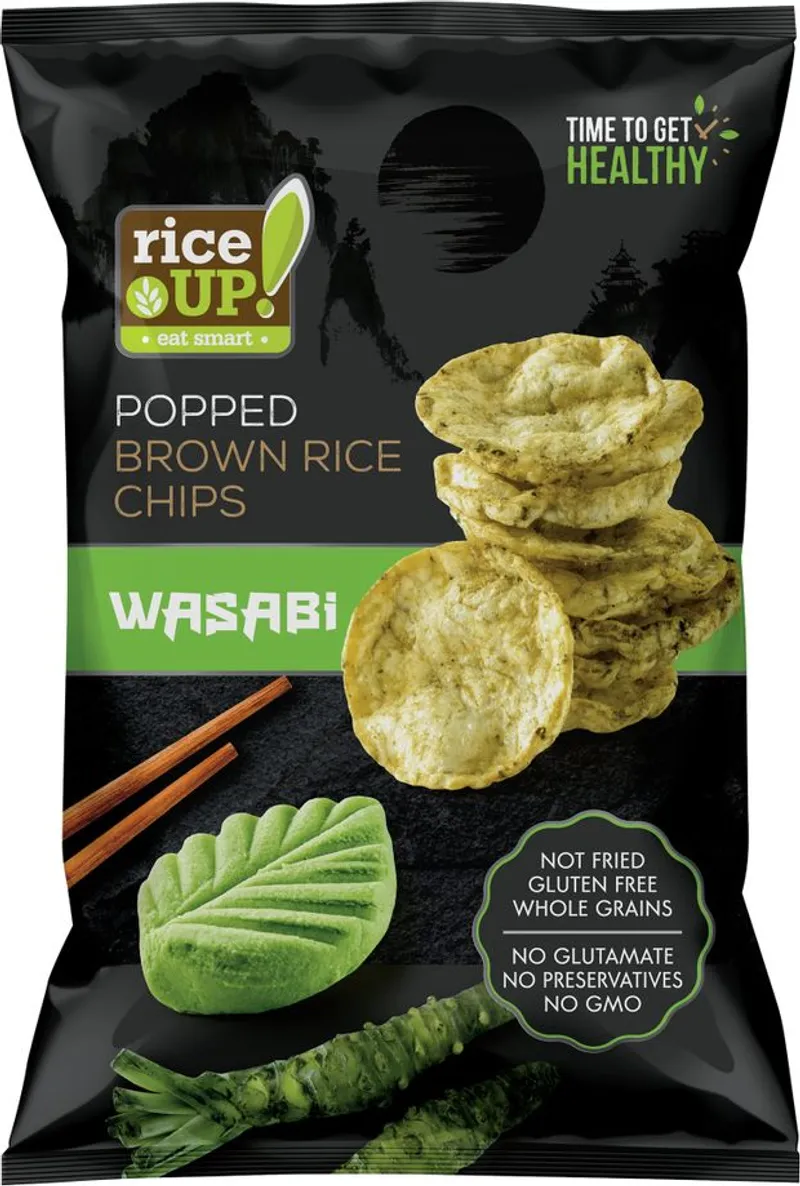 Rice up! Чипс от кафяв пълнозърнест ориз