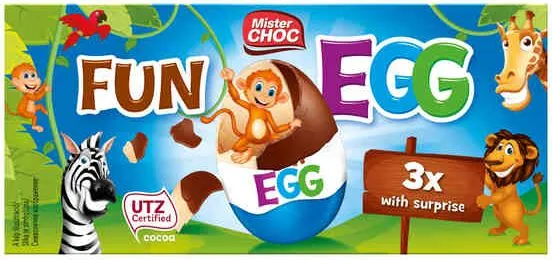 Шоколадови яйца с изненада