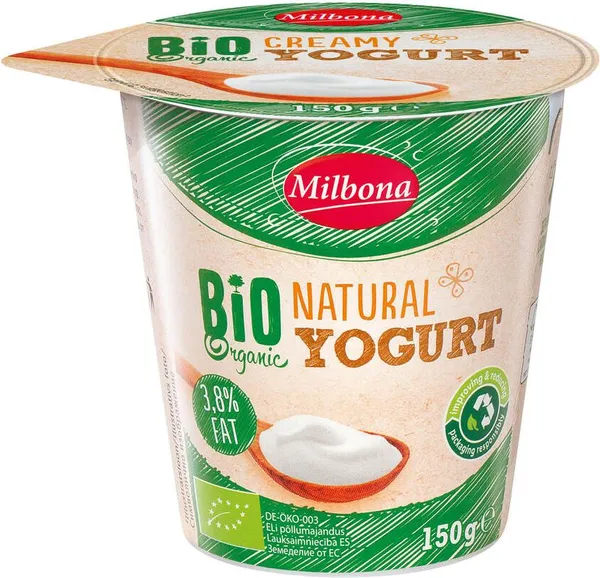 Био натурален йогурт
