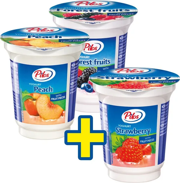 Йогурт с плодове