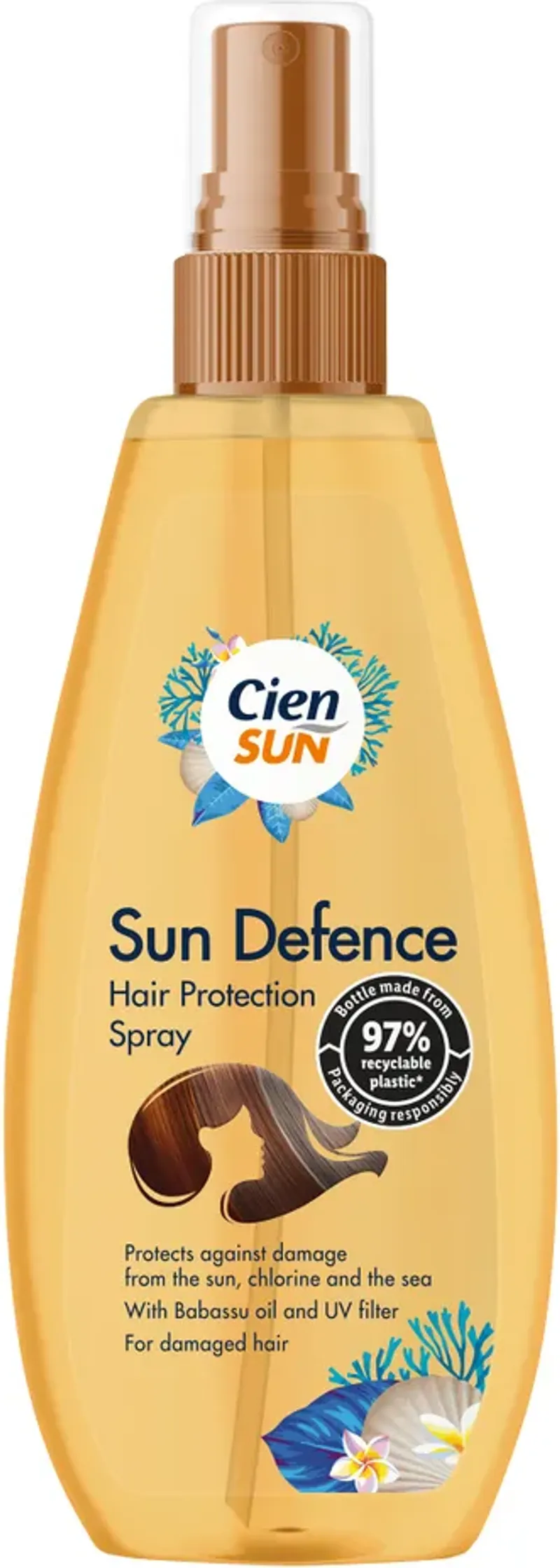 Cien Sun Слънцезащитен спрей за коса