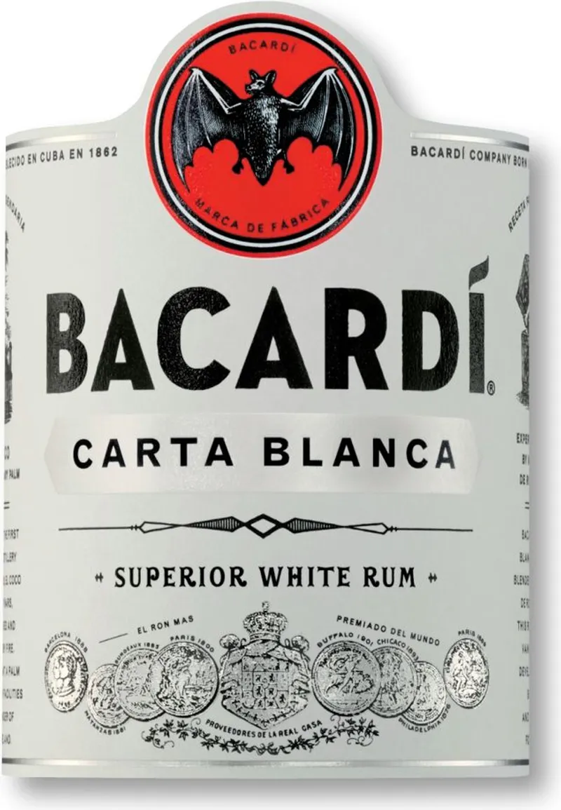 Bacardi Carta Blanca Бял ром                                                             1