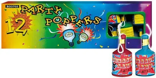 Конфети с цветни ленти