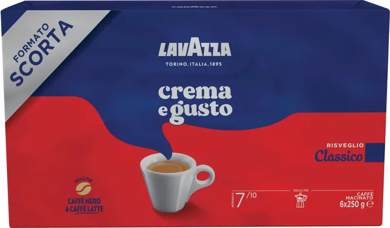 Lavazza Crema e Gusto Classico Мляно кафе