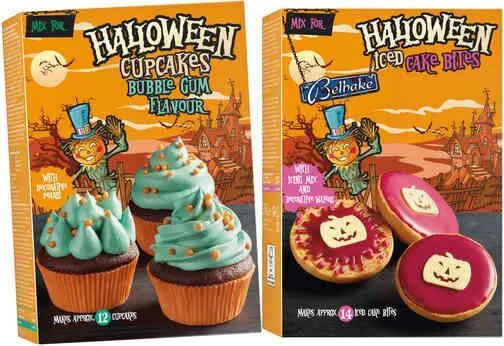 Хелоуин смес за мини кексчета