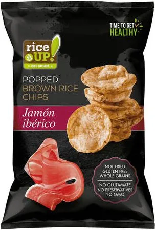 Rice up® Чипс от кафяв пълнозърнест ориз