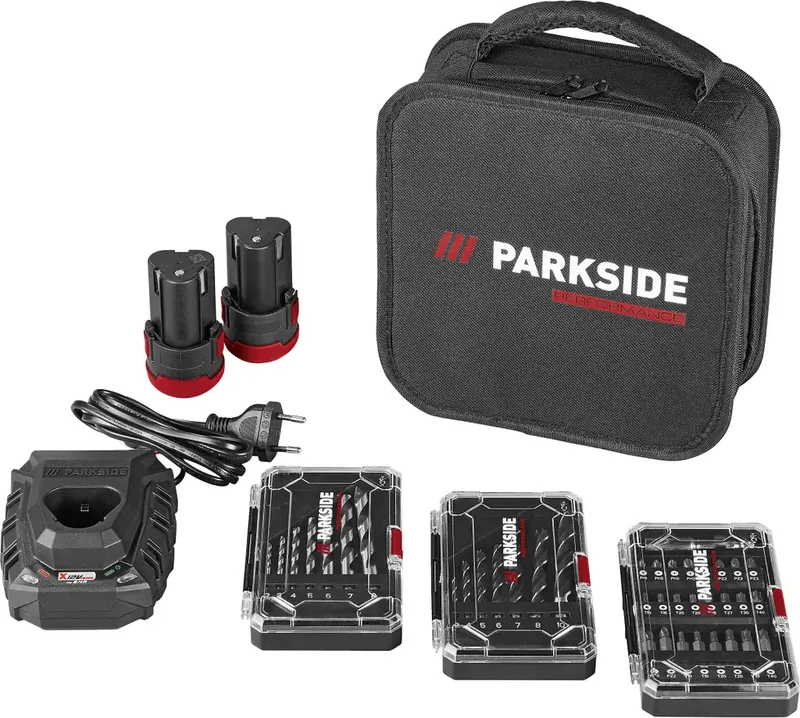 Parkside Performance® Акумулаторен пробивен винтоверт