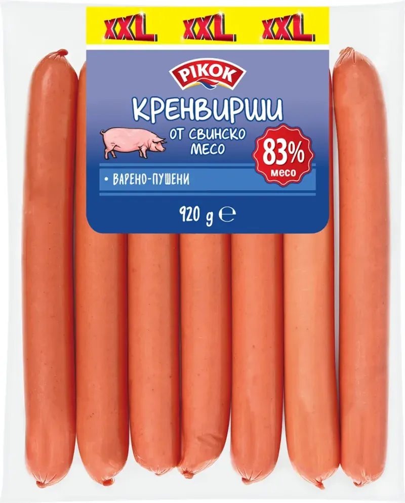 Свински кренвирши XXL