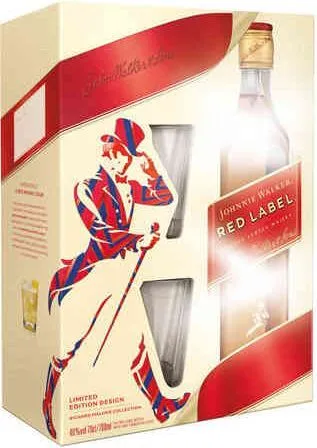 JOHNNIE WALKER RED LABEL Скоч уиски
