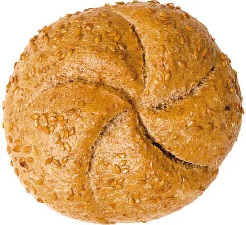 Пълнозърнест земел с ленено семе