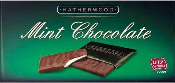 Шоколадови бонбони с мента