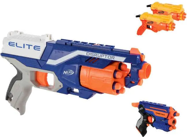 NERF® Бластер с меки патрони