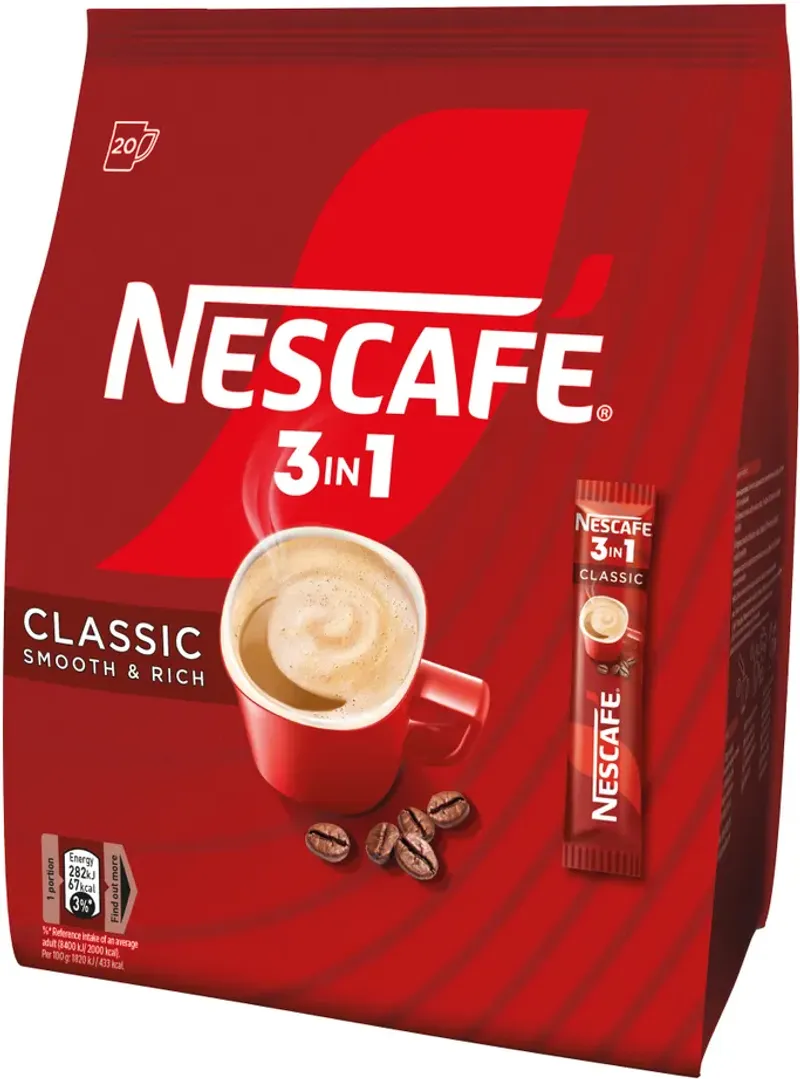 Nescafé 3 в 1 Разтворимо кафе