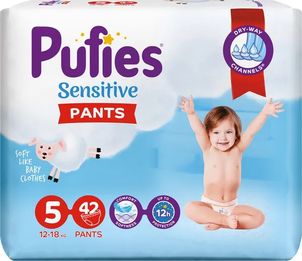 PUFIES SENSITIVE® Бебешки гащички