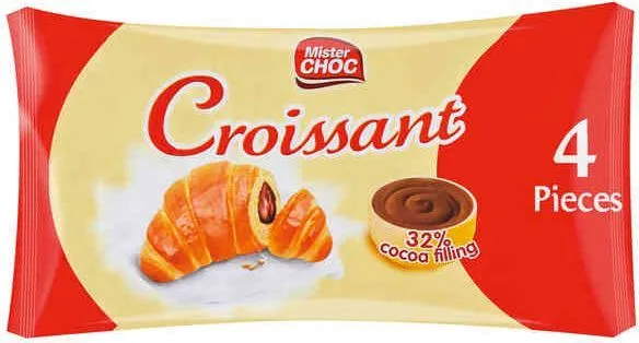 Кроасан с какаов крем