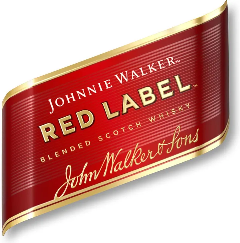 JOHNNIE WALKER RED LABEL Шотландско уиски