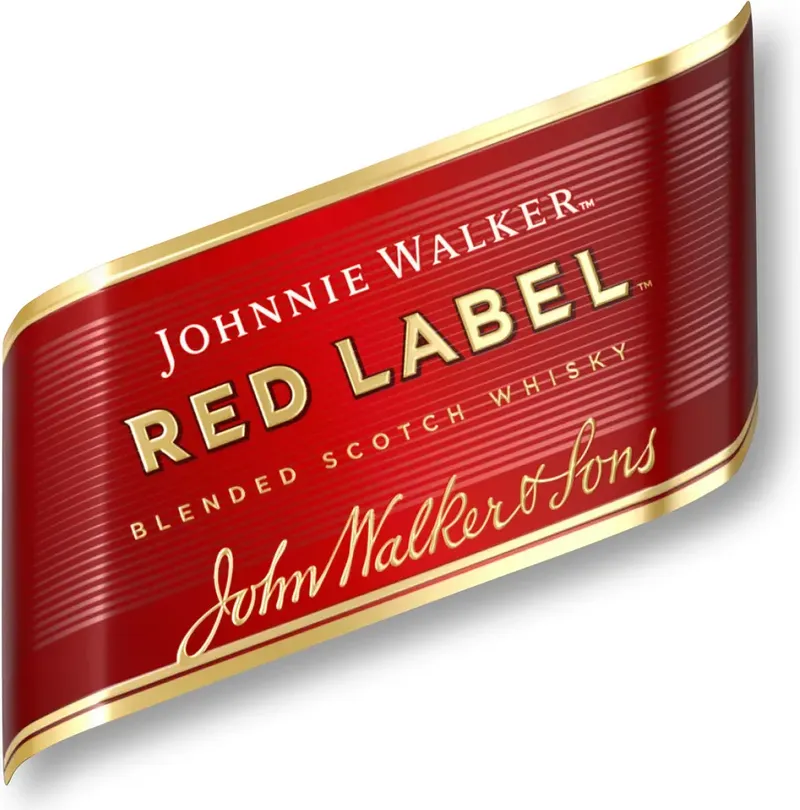 JOHNNIE WALKER RED LABEL Шотландско уиски