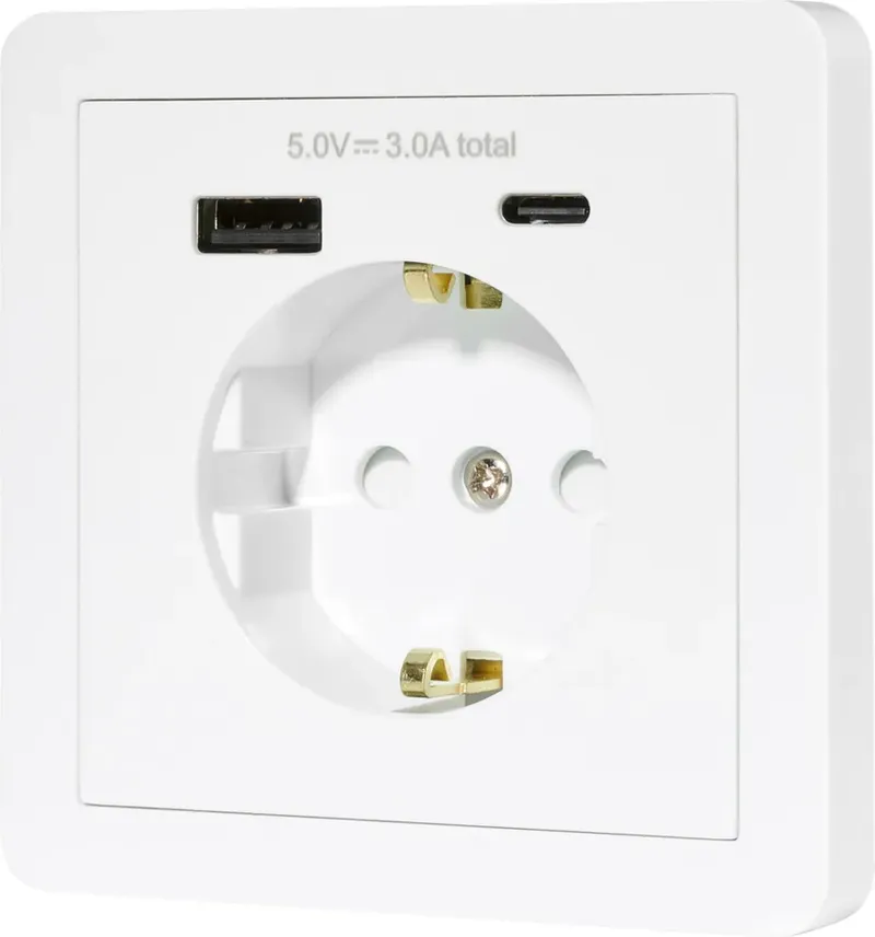 Silvercrest® Контакт с 2 USB порта