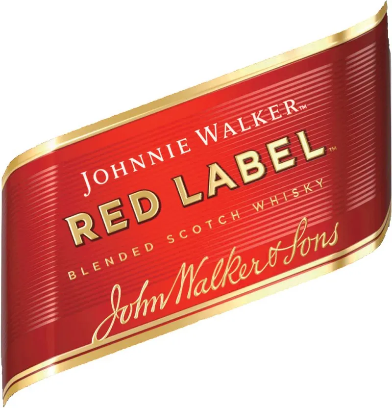 JOHNNIE WALKER RED LABEL Шотландско уиски