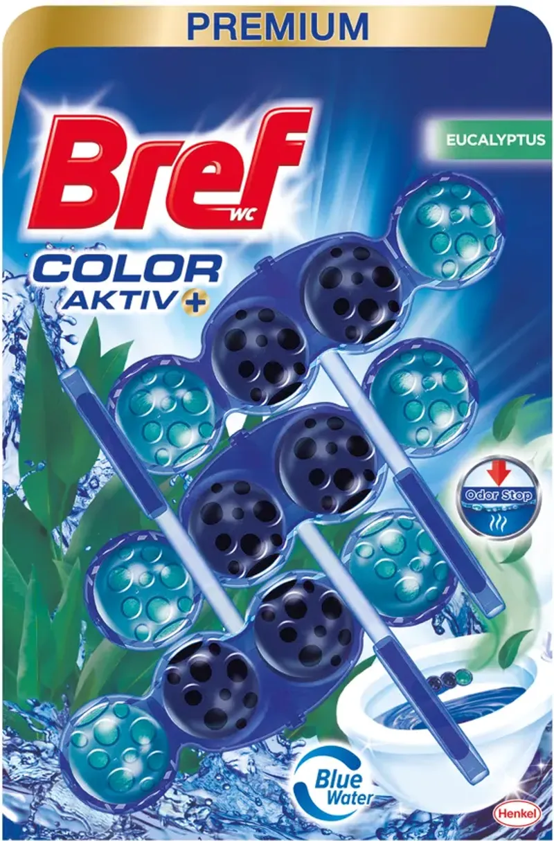 Bref Color Aкtiv+ Тоалетно блокче