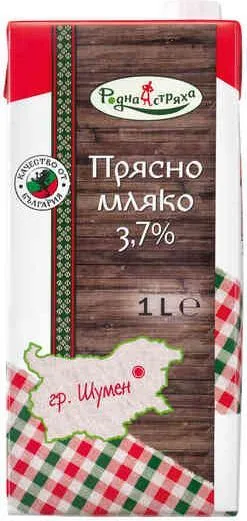 Прясно мляко 3,7%