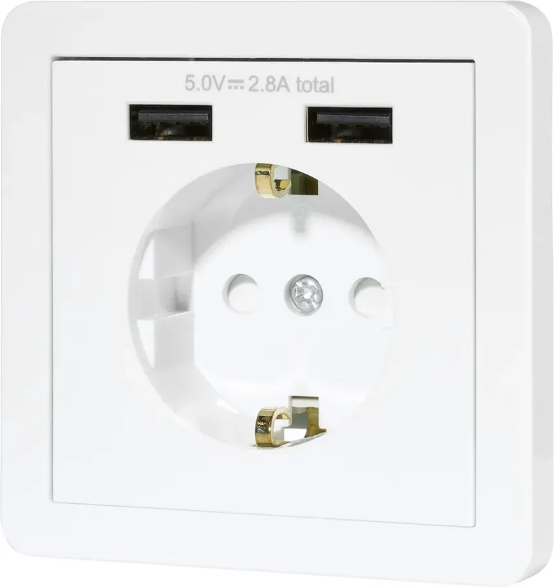 Silvercrest® Контакт с 2 USB порта