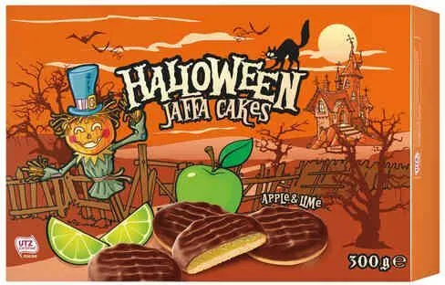 Хелоуин бисквити с пълнеж