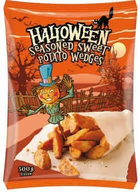 Хелоуин сладки картофи