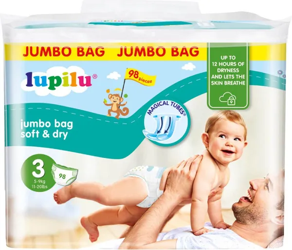 Бебешки пелени Jumbo Pack