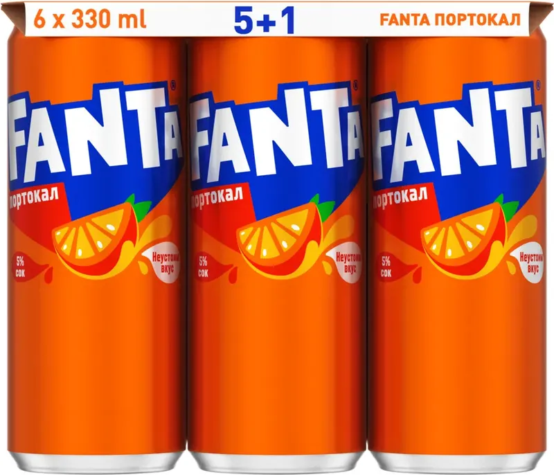 Coca-Cola или Fanta Безалкохолна напитка