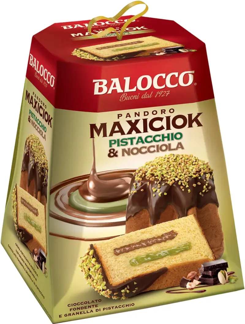 Balocco Pandoro Maxiciok Коледен кейк