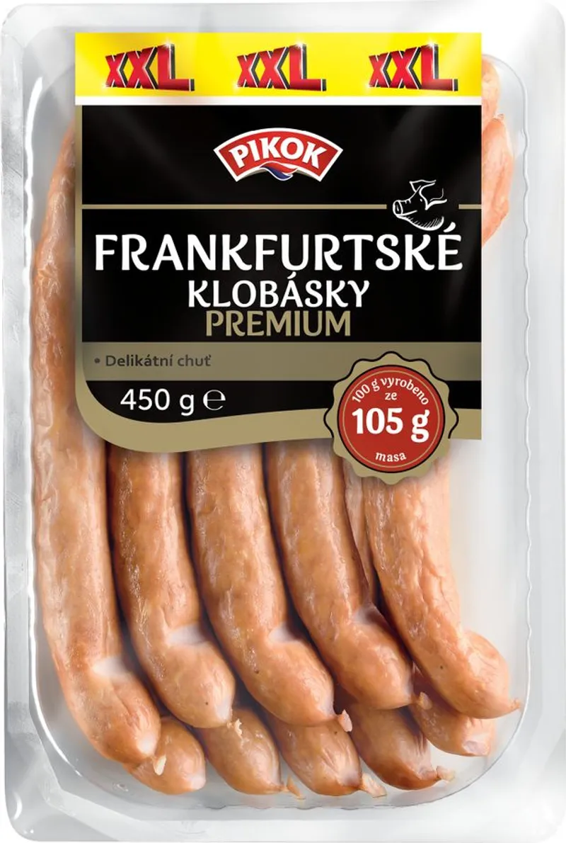 Франкфуртери от свински бут XXL