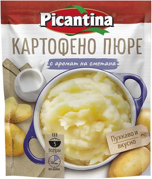 Картофeно пюре PICANTINA сметана 135гр