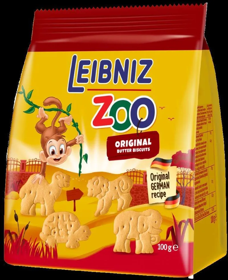 Бисквити Leibniz Zoo 100g