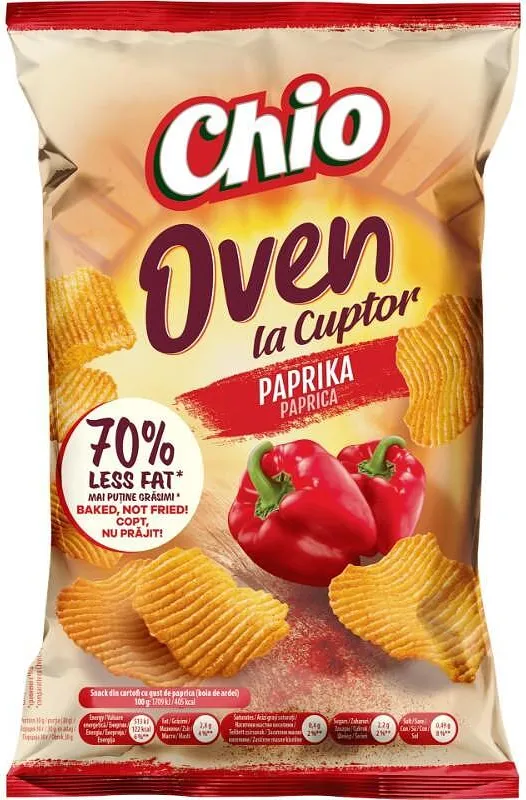 Печен чипс CHIO Paprika 125 гр.