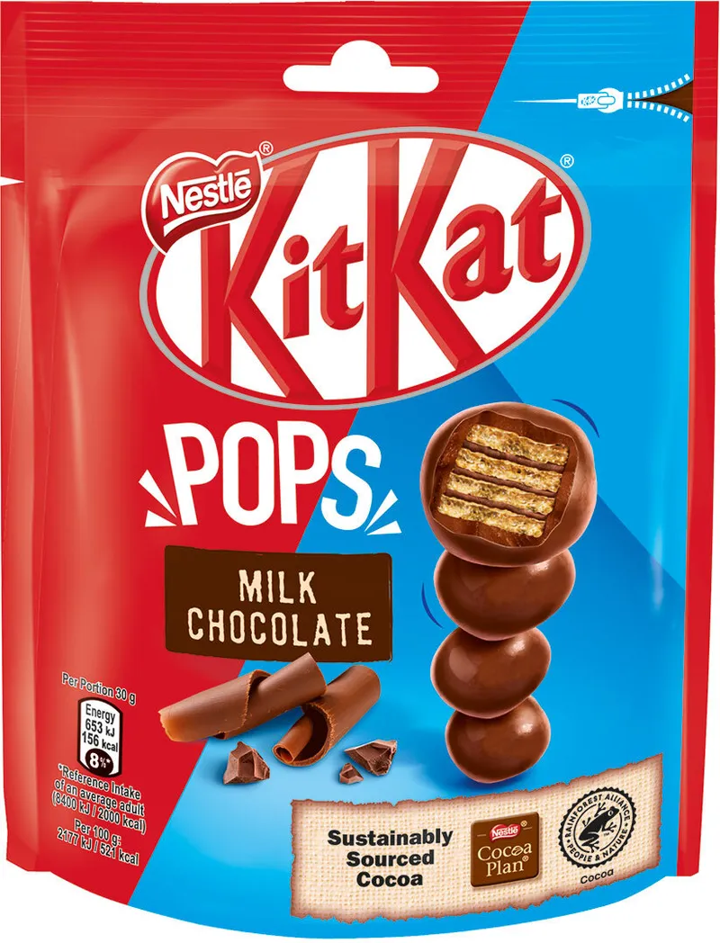 Дражета KITKAT POP CHOC 140 г