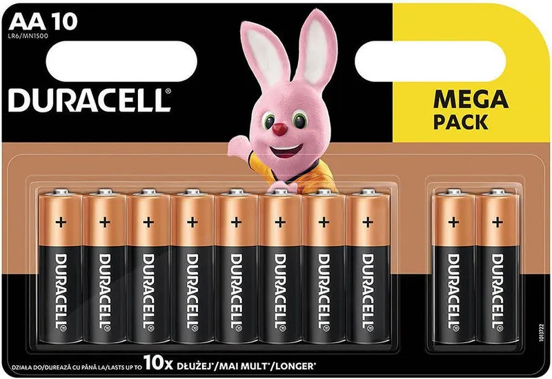 Батерии DURACELL Basic AA LR06 10 бр.