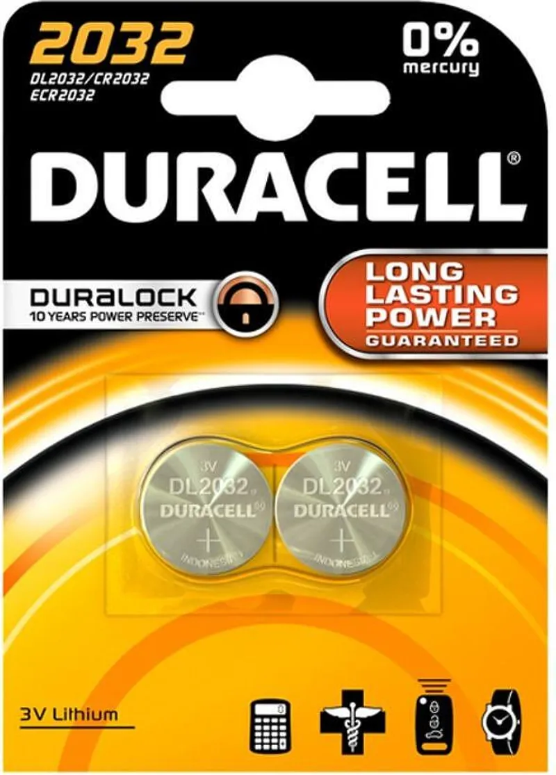 Литиеви батерии Duracell CB MES LM 2032 2 бр