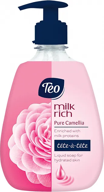 Течен сапун TEO Milk Camelia 400мл