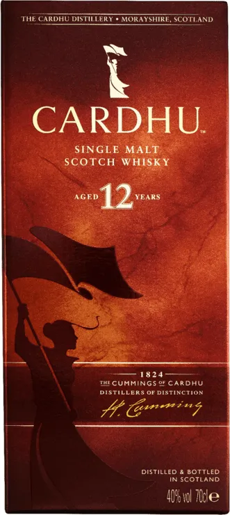 Уиски CARDHU 12 г. 40% алк. 700 мл