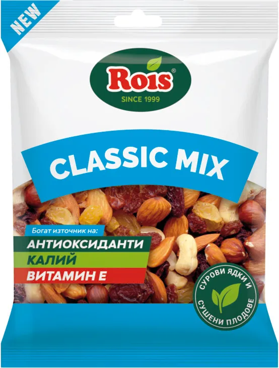 Сурови ядки ROIS Classic mix 150 г