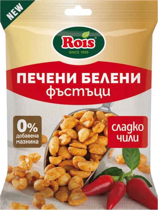 Фъстък ROIS Sweet chili 140 г