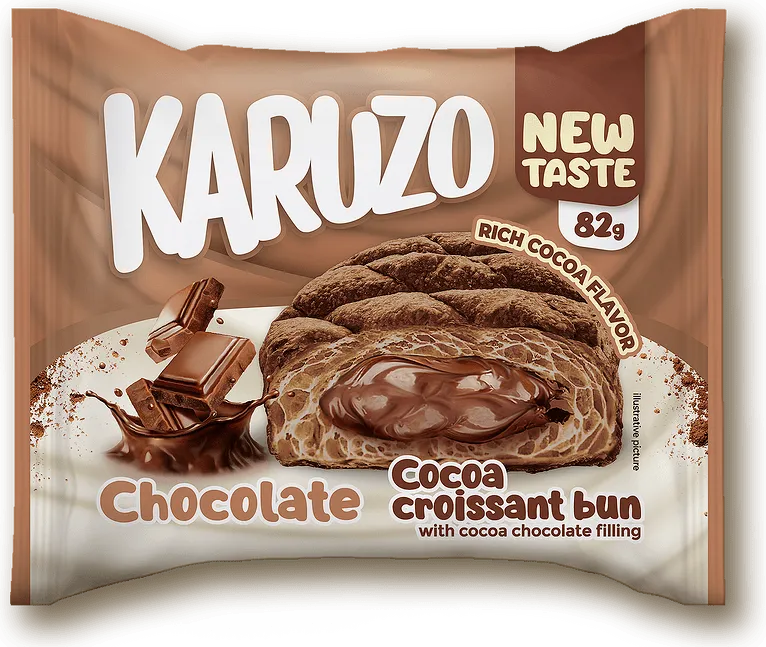 Кроасан KARUZO с какао 82 гр.