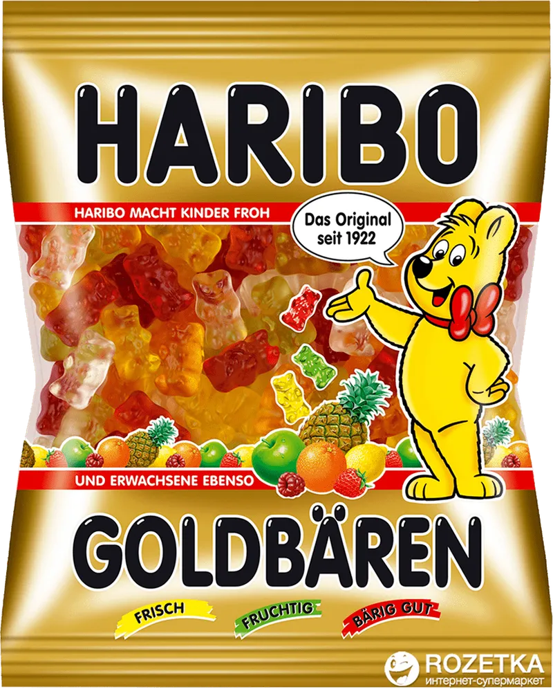 Желирани бонбони HARIBO златни мечета 100 г